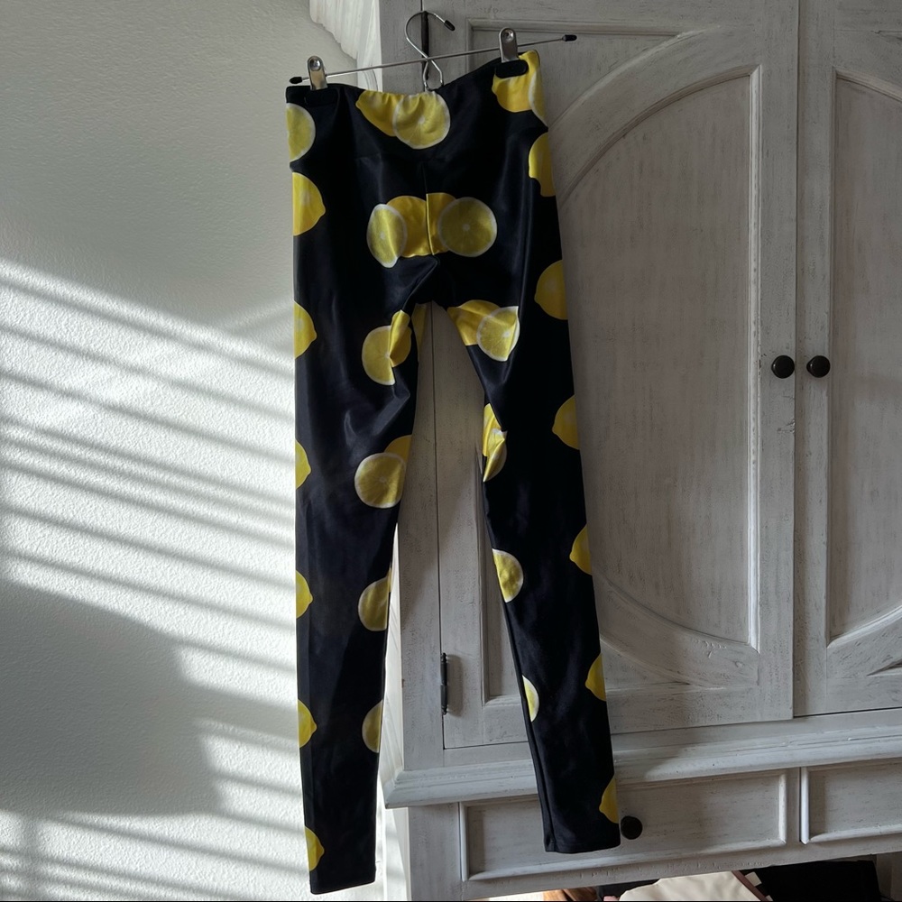 Gold sheep leggings